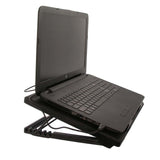 Angled 5 Fan USB Powered Notebook Cooling Pad - Deep Surplus