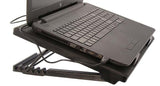 Angled 5 Fan USB Powered Notebook Cooling Pad - Deep Surplus