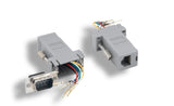 DB9 to Modular (RJ11 RJ12 RJ45) Adapter - Deep Surplus
