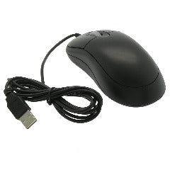 Optical USB Scroll Mouse, Black - Deep Surplus