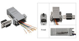 DB9 to Modular (RJ11 RJ12 RJ45) Adapter - Deep Surplus