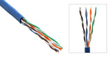 PVC Solid (CMR) Cat 5E UTP Ethernet Bulk Cable, 1,000ft (standard in-wall cable) - Deep Surplus