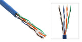 Plenum Solid (CMP) Cat 5E UTP Ethernet Bulk Cable, 1,000ft (Enhanced Fire Rating) - Deep Surplus