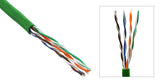 PVC Solid (CMR) Cat 5E UTP Ethernet Bulk Cable, 1,000ft (standard in-wall cable) - Deep Surplus