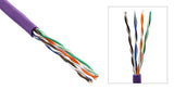 PVC Solid (CMR) Cat 5E UTP Ethernet Bulk Cable, 1,000ft (standard in-wall cable) - Deep Surplus
