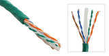 Plenum Solid (CMP) Cat 6 UTP Ethernet Bulk Cable, 1,000ft (Enhanced Fire Rating) - Deep Surplus