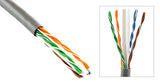 Plenum Solid (CMP) Cat 6 UTP Ethernet Bulk Cable, 1,000ft (Enhanced Fire Rating) - Deep Surplus