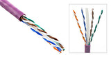 PVC Solid (CMR) Cat 6 UTP Ethernet Bulk Cable, 1,000ft (standard in-wall cable) - Deep Surplus