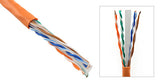 PVC Solid (CMR) Cat 6 UTP Ethernet Bulk Cable, 1,000ft (standard in-wall cable) - Deep Surplus