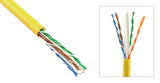 Plenum Solid (CMP) Cat 6 UTP Ethernet Bulk Cable, 1,000ft (Enhanced Fire Rating) - Deep Surplus