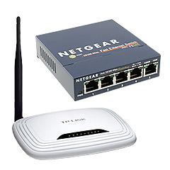Switches, Routers & Modems