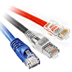 UTP (Unshielded Twisted Pair) Cat 6 Network Patch Cables