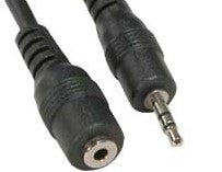 2.5MM Male to Female Stereo Cable - Deep Surplus