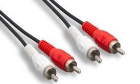 (2) RCA Male to (2) RCA Male Audio Patch Cables - Deep Surplus