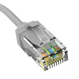 10ft Gray Slim Cat6 Ethernet Patch Cable