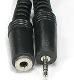 2.5MM Male to 3.5MM Female Stereo Cable - Deep Surplus