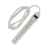 8 Outlet Power Strip with Inline Outlets, Surge