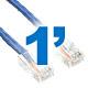 1ft Slim Cat6 Ethernet Patch Cable