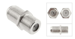 Female to Female F-Type Coaxial Coupler - Deep Surplus