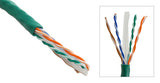 PVC Solid (CMR) Cat 6 UTP Ethernet Bulk Cable, 1,000ft (standard in-wall cable) - Deep Surplus