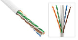 Plenum Solid (CMP) Cat 6 UTP Ethernet Bulk Cable, 1,000ft (Enhanced Fire Rating) - Deep Surplus