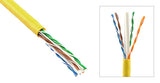 PVC Solid (CMR) Cat 6 UTP Ethernet Bulk Cable, 1,000ft (standard in-wall cable) - Deep Surplus