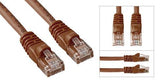 2ft Cat 6 brown patch cables