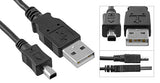 USB Mini 4 Pin to A Male Cables (USB 2.0) - Deep Surplus