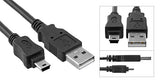 USB A Male to Mini 5Pin Cable (USB 2.0) - Deep Surplus