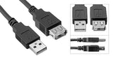 USB Extension Cable A Male to A Female (USB 2.0) - Deep Surplus