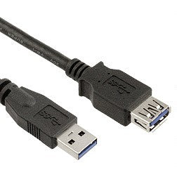 USB Extension Type A Male to Female Cable - USB 3.0 - Bridge Wholesale
