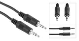 Male to Male Stereo 3.5MM (1/8") Speaker/Headset/AUX (Auxiliary) Audio Cable - Deep Surplus