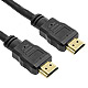 HDMI to HDMI Cable, Type A - Most Common Ver. 2.0 (4K Resolution at 60Hz) - Deep Surplus