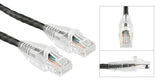 Ethernet CAT6; Outdoor, Direct Burial, 150ft Solid Patch Cable, Black - Deep Surplus