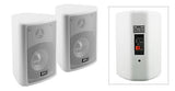 Indoor/Outdoor All-Weather Speakers Goldwood 2-Way, Poly Cabinet, White, 70W/RMS, 8 Ohm - Deep Surplus